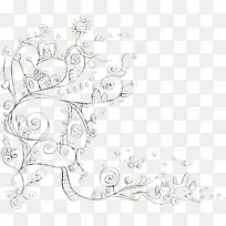 手绘唯美插画风景-空若网 手绘唯美插画风景-空若网