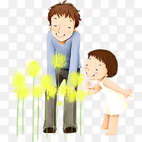 高清摄影活动海报卡通父女-空若网 高清摄影活动海报卡通父女-空若网