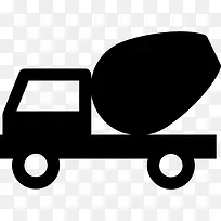 搅拌车图标-空若网 搅拌车图标-空若网