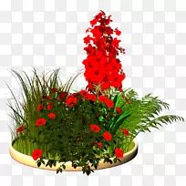 花束花园玫瑰剪贴画-空若网 花束花园玫瑰剪贴画-空若网