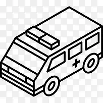 救护车图标-空若网 救护车图标-空若网