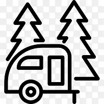 露营图标-空若网 露营图标-空若网