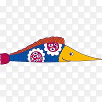 插画鱼-空若网 插画鱼-空若网