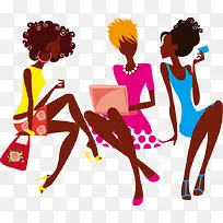 时尚购物女郎-空若网 时尚购物女郎-空若网