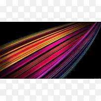 七彩色线条电商海报-空若网 七彩色线条电商海报-空若网