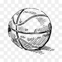 手绘篮球-空若网 手绘篮球-空若网