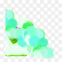 蓝色春天时尚墨迹-空若网 蓝色春天时尚墨迹-空若网