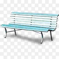 蓝色时尚春天公园长椅-空若网 蓝色时尚春天公园长椅-空若网