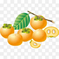 高清柿子水果蔬菜下载-空若网 高清柿子水果蔬菜下载-空若网