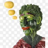 水果蔬菜外星人-空若网 水果蔬菜外星人-空若网