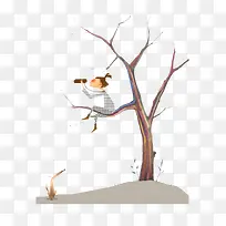 卡通树枝枝干-空若网 卡通树枝枝干-空若网