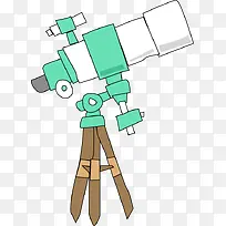 手绘卡通望远镜图案-空若网 手绘卡通望远镜图案-空若网