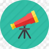 望远镜图标-空若网 望远镜图标-空若网