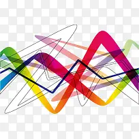 矢量彩色这线条-空若网 矢量彩色这线条-空若网