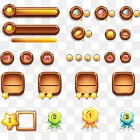 金色按钮-空若网 金色按钮-空若网