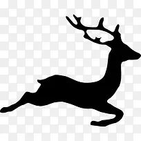 鹿形图标-空若网 鹿形图标-空若网