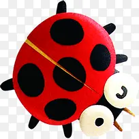 手绘红色卡通昆虫-空若网 手绘红色卡通昆虫-空若网