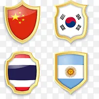 矢量勋章-空若网 矢量勋章-空若网