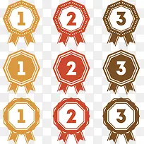 矢量勋章-空若网 矢量勋章-空若网