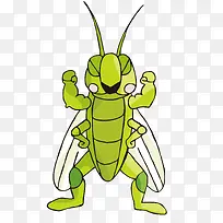 炫耀肌肉的蟋蟀-空若网 炫耀肌肉的蟋蟀-空若网