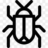 蟑螂图标-空若网 蟑螂图标-空若网
