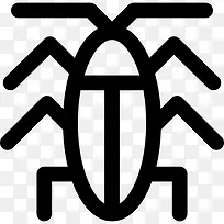 蟑螂图标-空若网 蟑螂图标-空若网