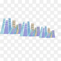 手绘亮光创意建筑-空若网 手绘亮光创意建筑-空若网