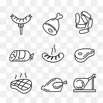 手绘的食物-空若网 手绘的食物-空若网