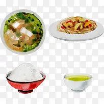 矢量手绘食物-空若网 矢量手绘食物-空若网