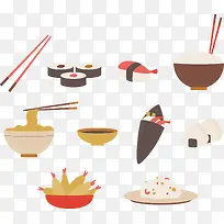 矢量手绘食物-空若网 矢量手绘食物-空若网