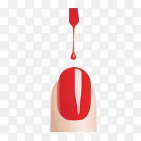 红色指甲油-空若网 红色指甲油-空若网