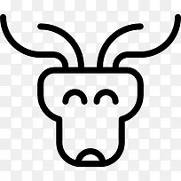 鹿图标-空若网 鹿图标-空若网