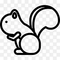 松鼠图标-空若网 松鼠图标-空若网