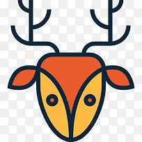 鹿图标-空若网 鹿图标-空若网