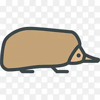 针鼹图标-空若网 针鼹图标-空若网