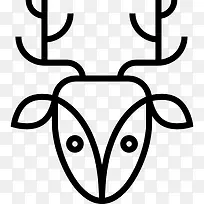 鹿图标-空若网 鹿图标-空若网
