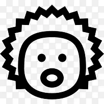 刺猬图标-空若网 刺猬图标-空若网