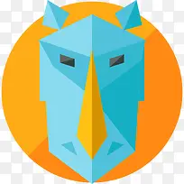 犀牛图标-空若网 犀牛图标-空若网