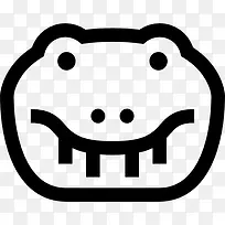 鳄鱼图标-空若网 鳄鱼图标-空若网