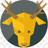 鹿图标-空若网 鹿图标-空若网