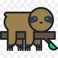 懒惰图标-空若网 懒惰图标-空若网