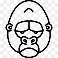 大猩猩图标-空若网 大猩猩图标-空若网