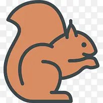 松鼠图标-空若网 松鼠图标-空若网