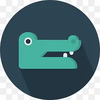 鳄鱼图标-空若网 鳄鱼图标-空若网