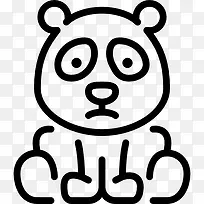熊猫图标-空若网 熊猫图标-空若网