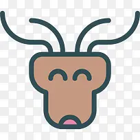 鹿图标-空若网 鹿图标-空若网