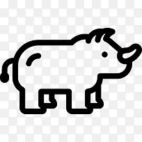 犀牛图标-空若网 犀牛图标-空若网