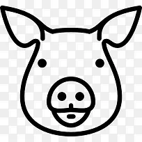 Pig Head 图标-空若网 Pig Head 图标-空若网
