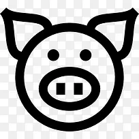 猪图标-空若网 猪图标-空若网