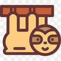 懒惰图标-空若网 懒惰图标-空若网